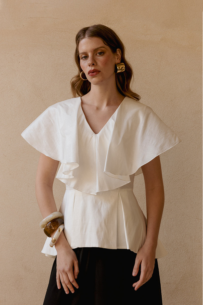 Blusa Corallo - XL, Blanco image