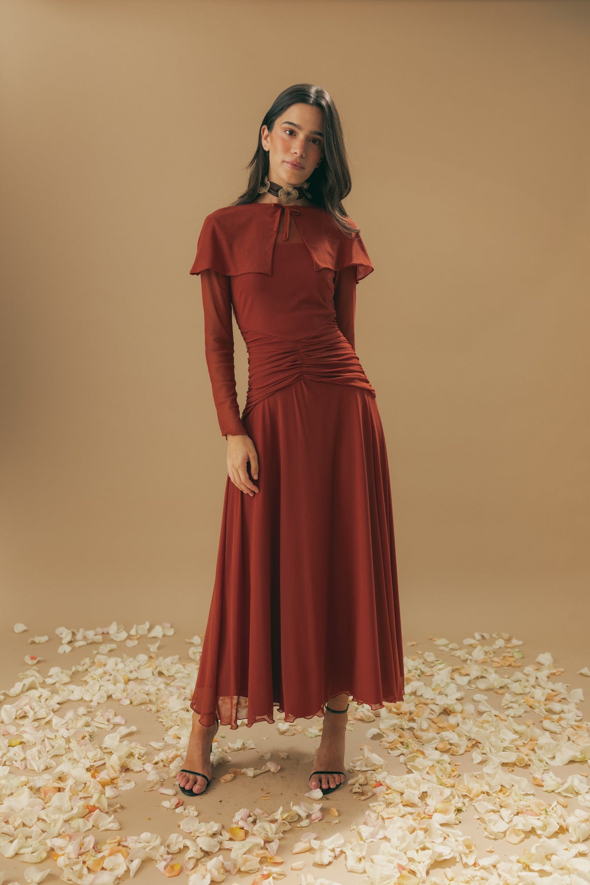 Vestido Terracota image 1