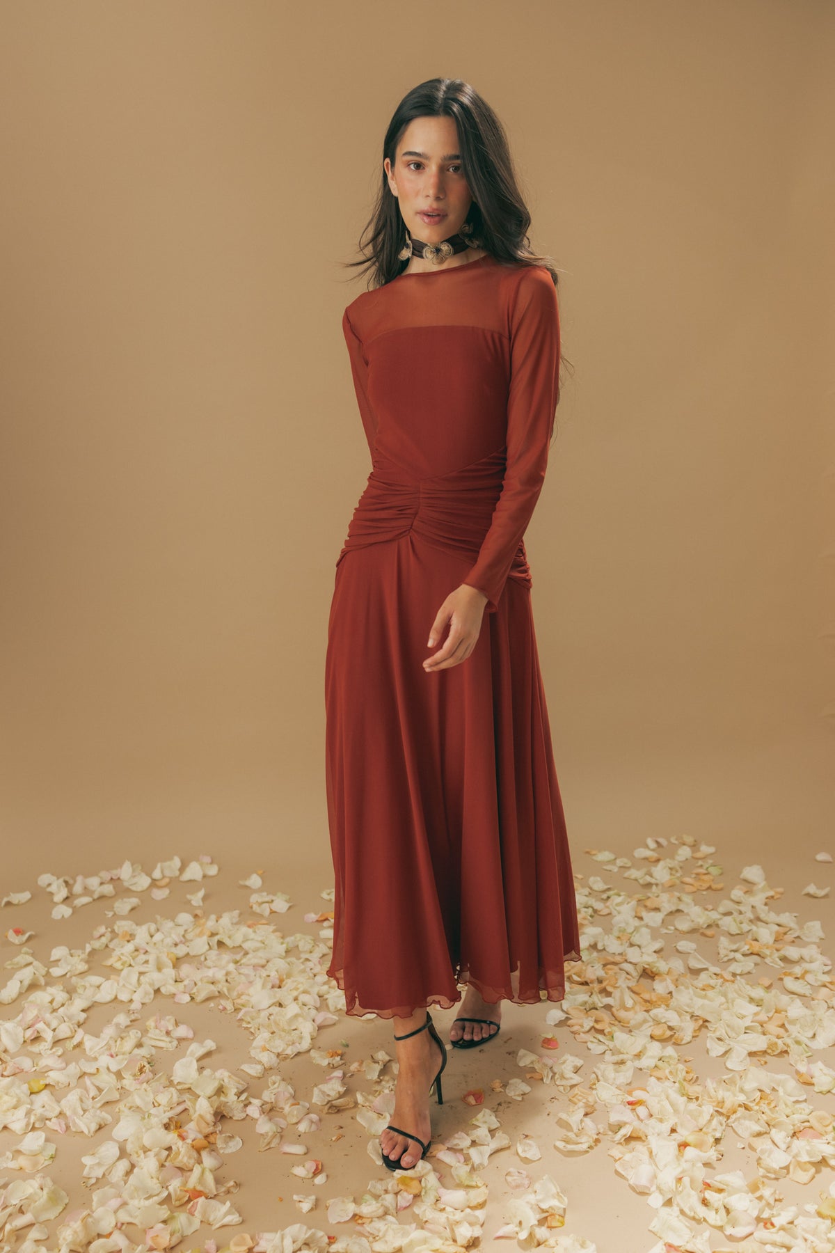 Vestido Terracota image 0