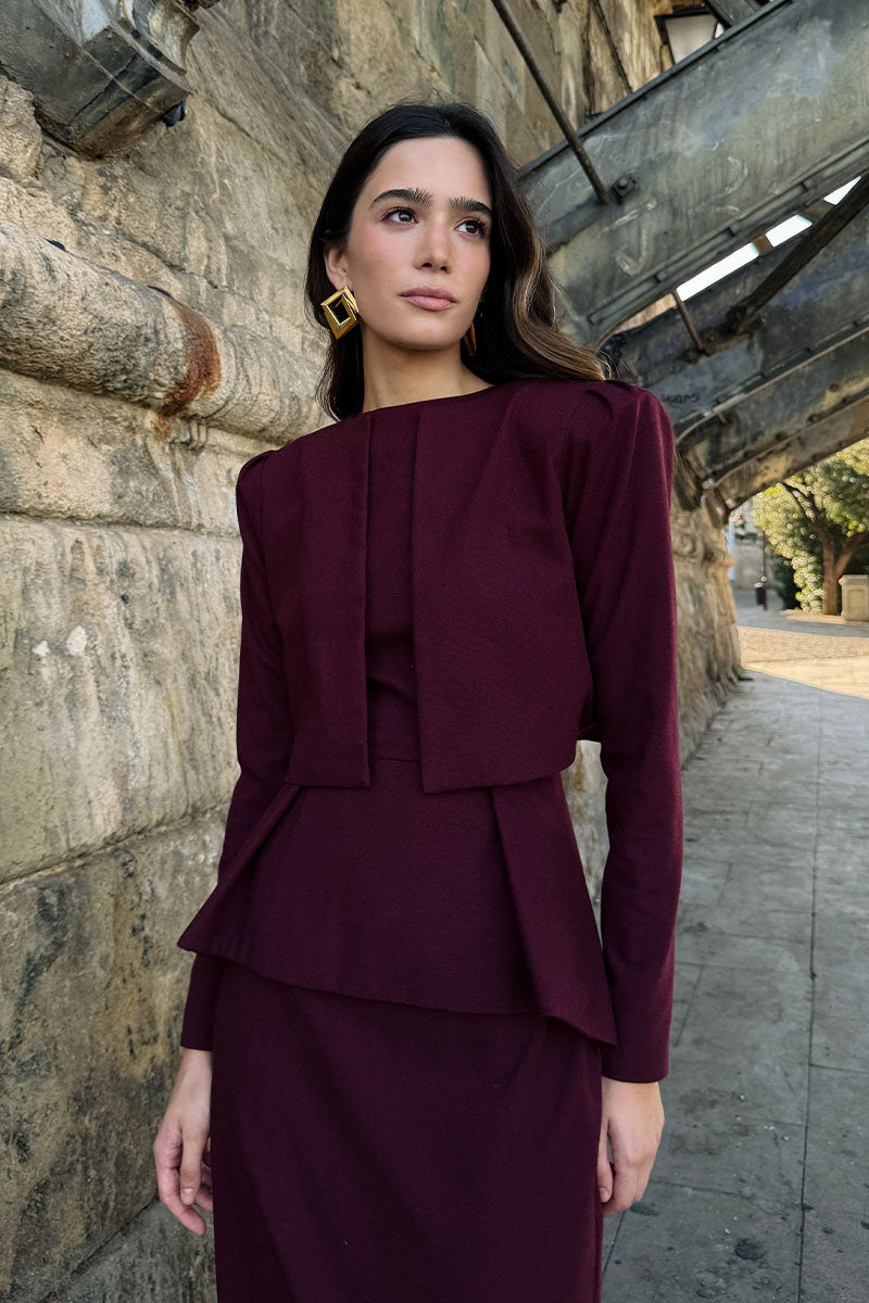 Conjunto Amalfitana - XS, Rojo Vino image