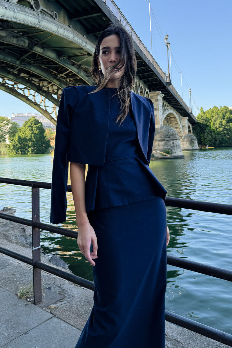 Conjunto Amalfitana - XS, Azul Marino image