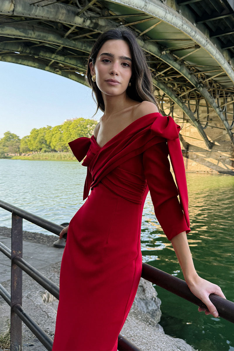 Vestido Catalina - L, Rojo image