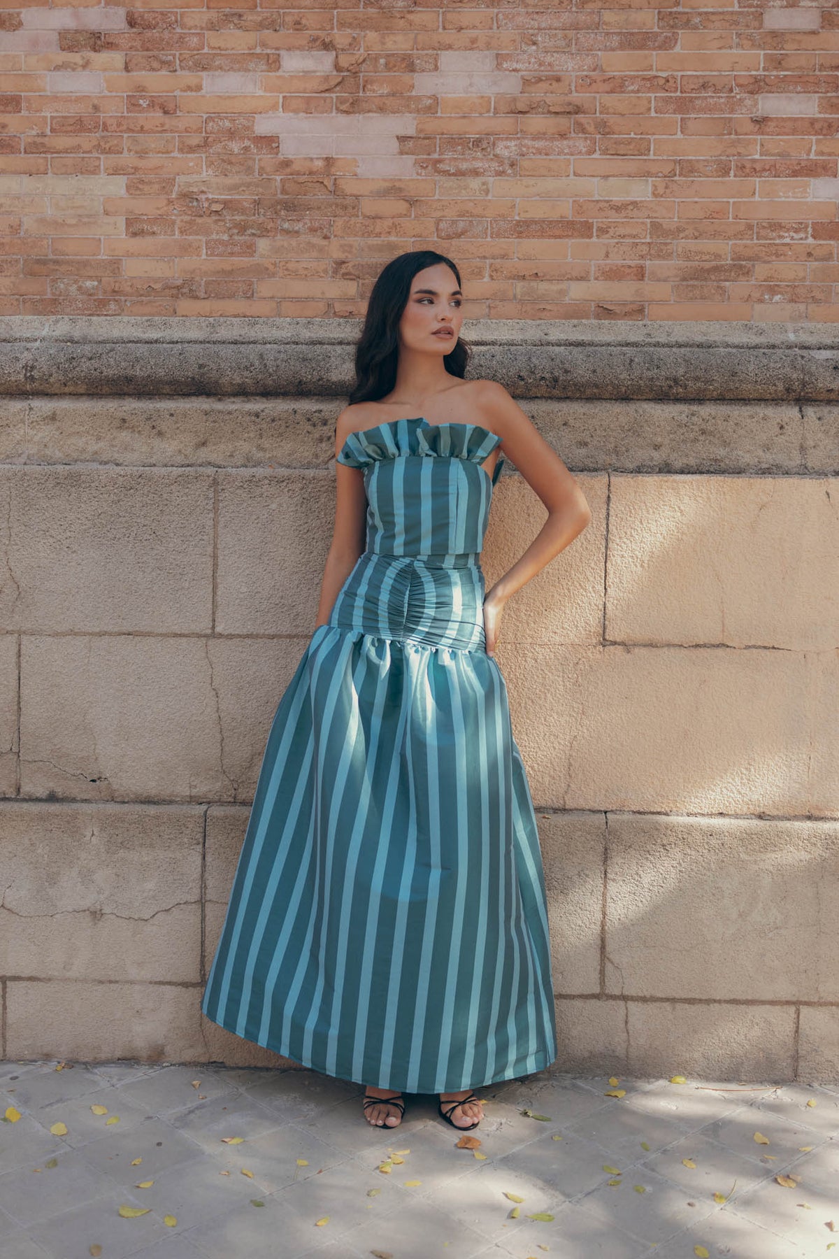 Falda Atenea Rayas