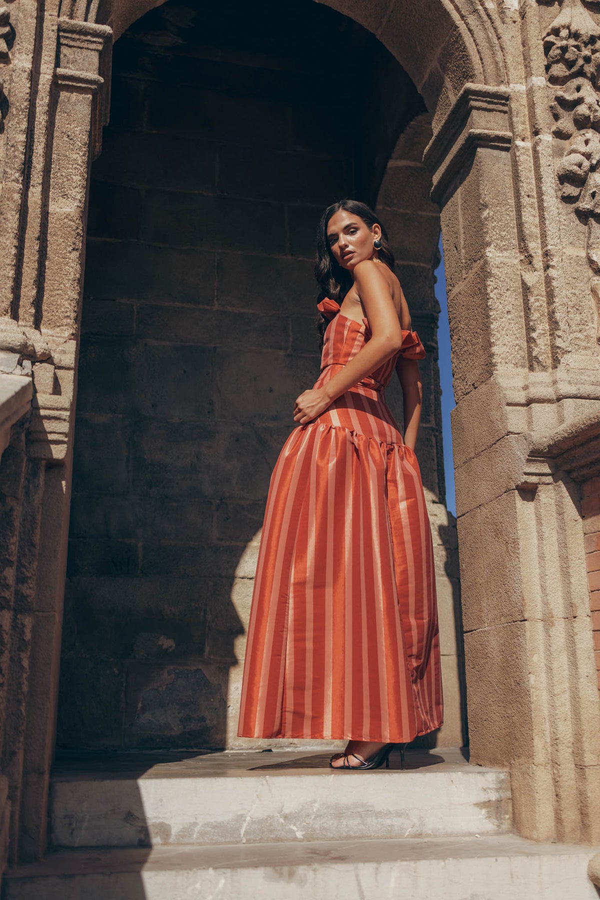 Falda Atenea Rayas