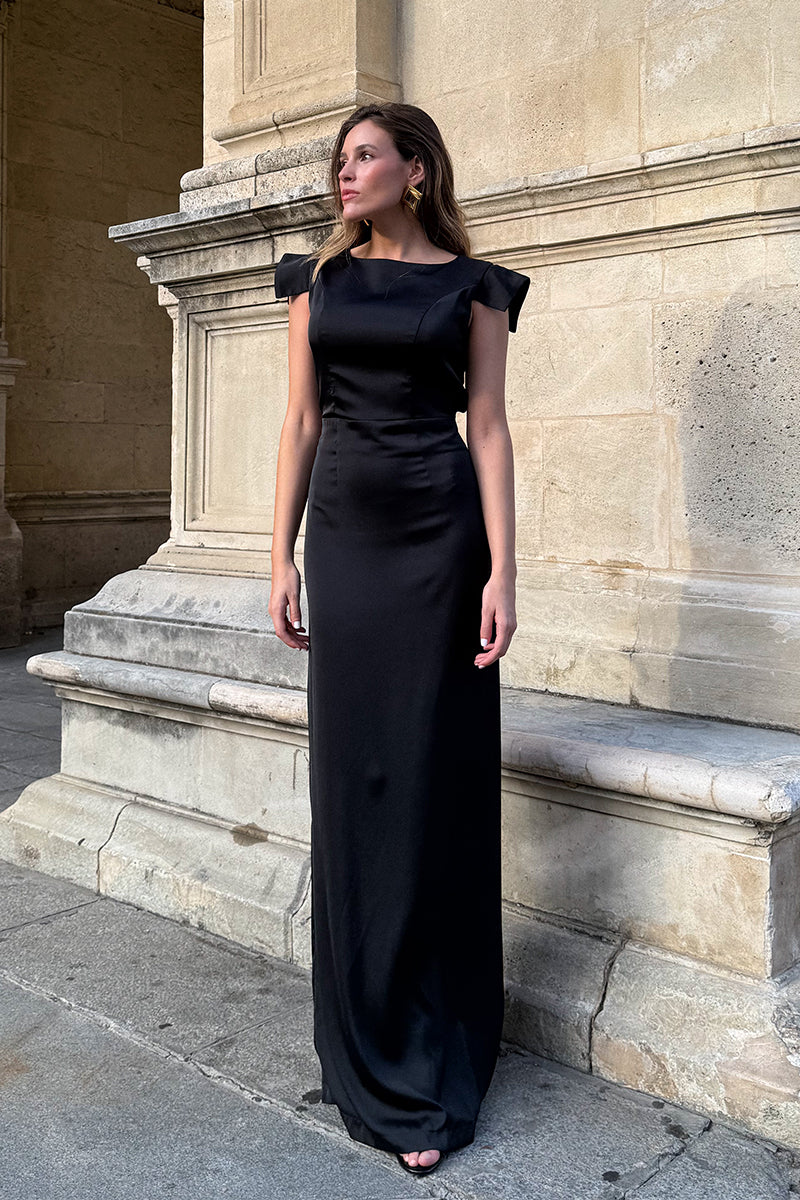 Vestido Aretusa - L, Negro image