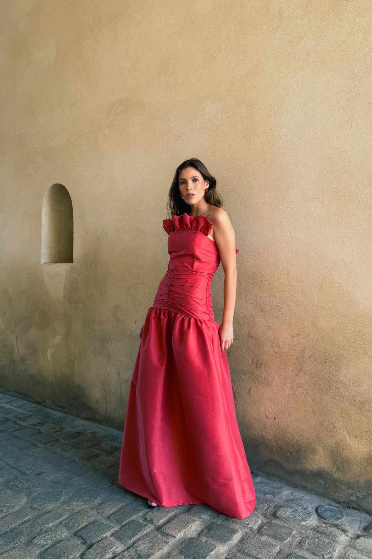 Falda Atenea - XS, Coral image