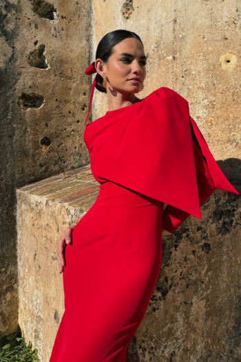 Vestido Libra - S, Rojo