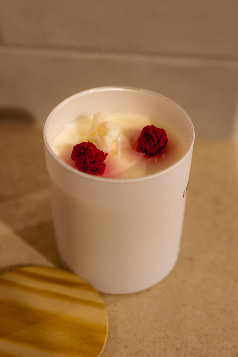 Vela aromática caramelo salado