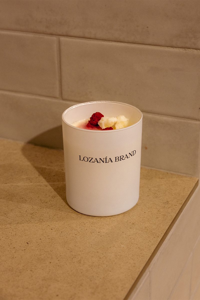 Vela aromática caramelo salado